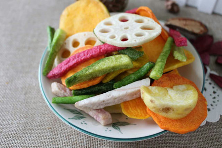 VF Crispy Fruits and Vegetables