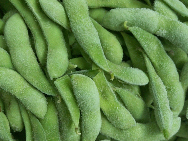 Frozen soybeans