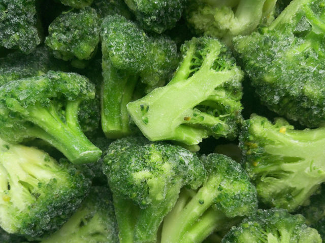 Frozen broccoli