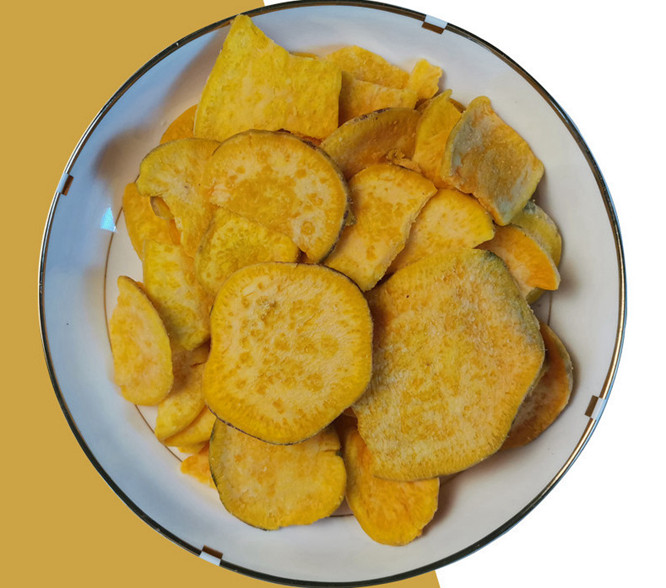 Sweet potato crisps