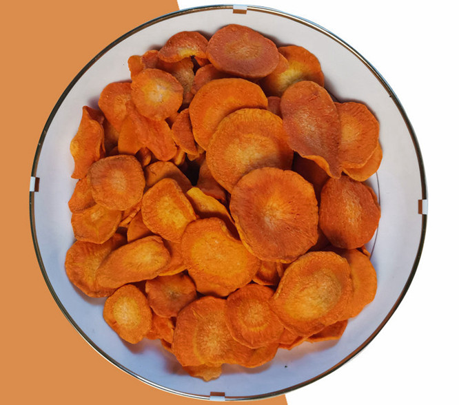 Carrot crisps